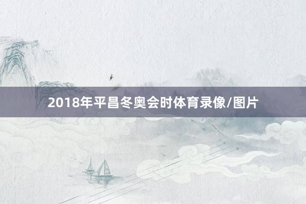 2018年平昌冬奥会时体育录像/图片
