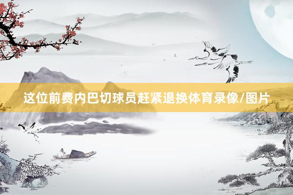 这位前费内巴切球员赶紧退换体育录像/图片