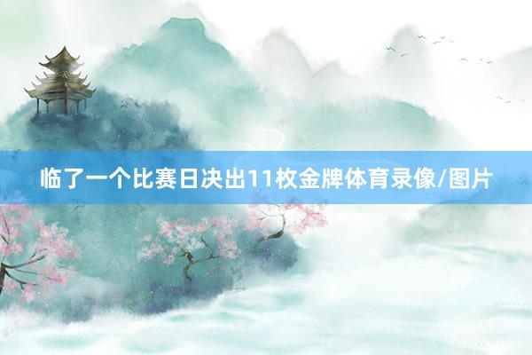 临了一个比赛日决出11枚金牌体育录像/图片