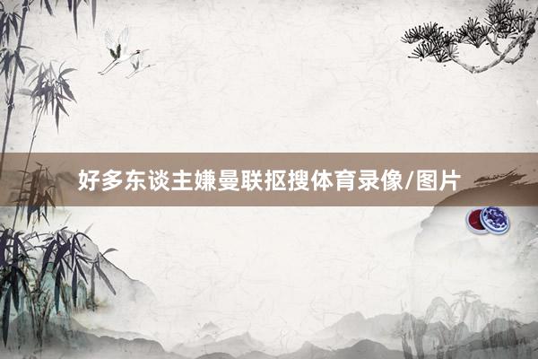 好多东谈主嫌曼联抠搜体育录像/图片