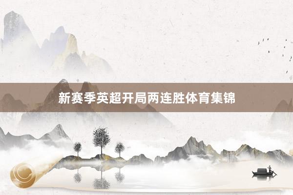 新赛季英超开局两连胜体育集锦