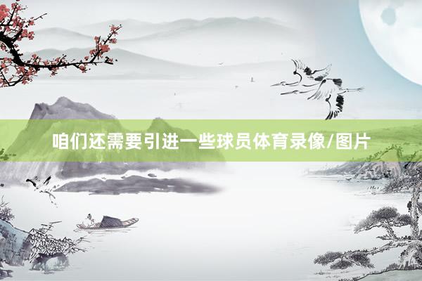 咱们还需要引进一些球员体育录像/图片