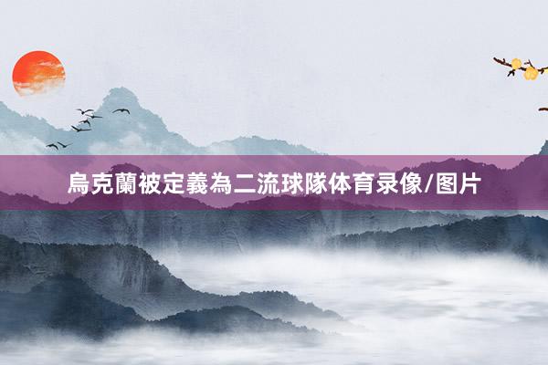烏克蘭被定義為二流球隊体育录像/图片
