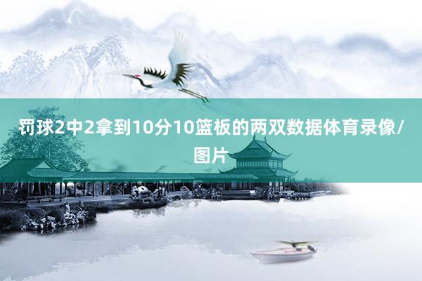 罚球2中2拿到10分10篮板的两双数据体育录像/图片